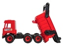 middle truck tipper red