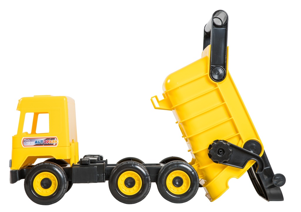 Medium truck tipper yellow