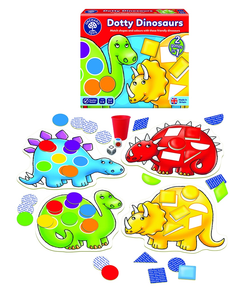 Shapes & Colors - Dinosaurs