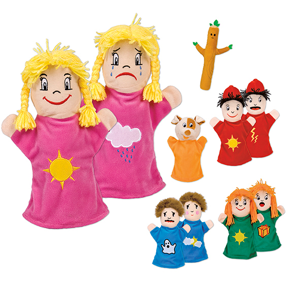 Emotions puppets