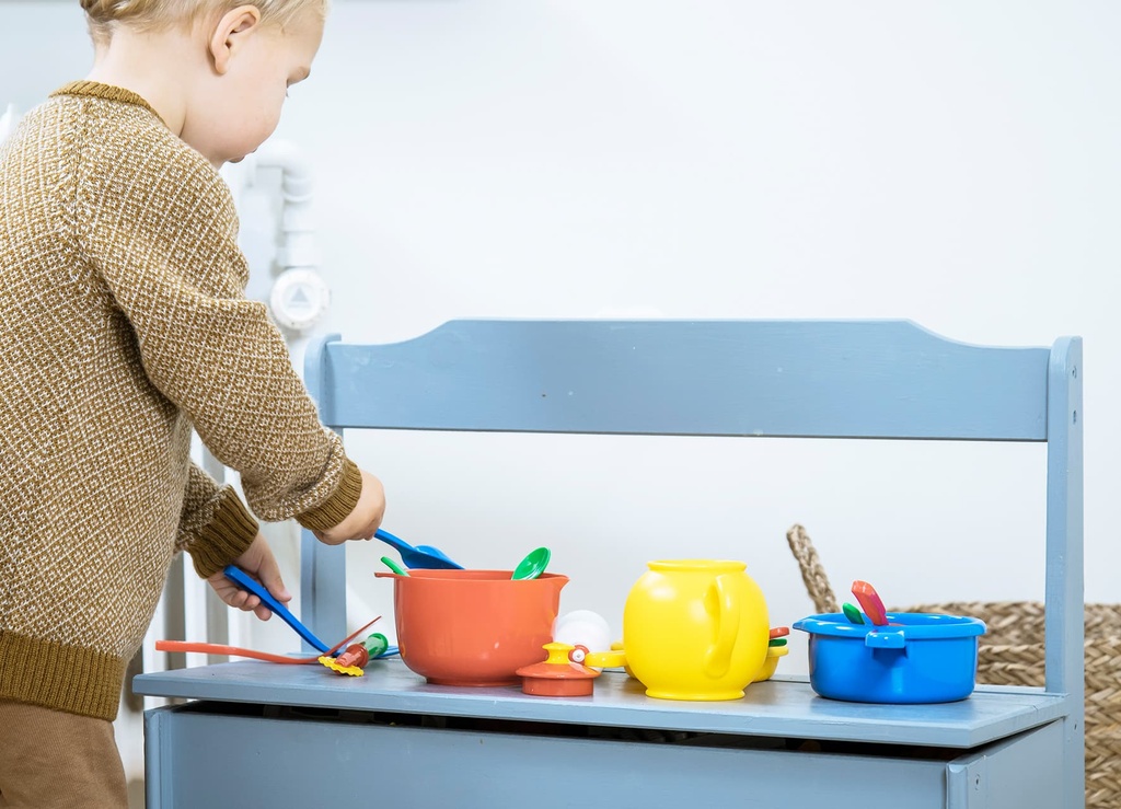 KITCHEN PLAY SET IN BOX 59PCS