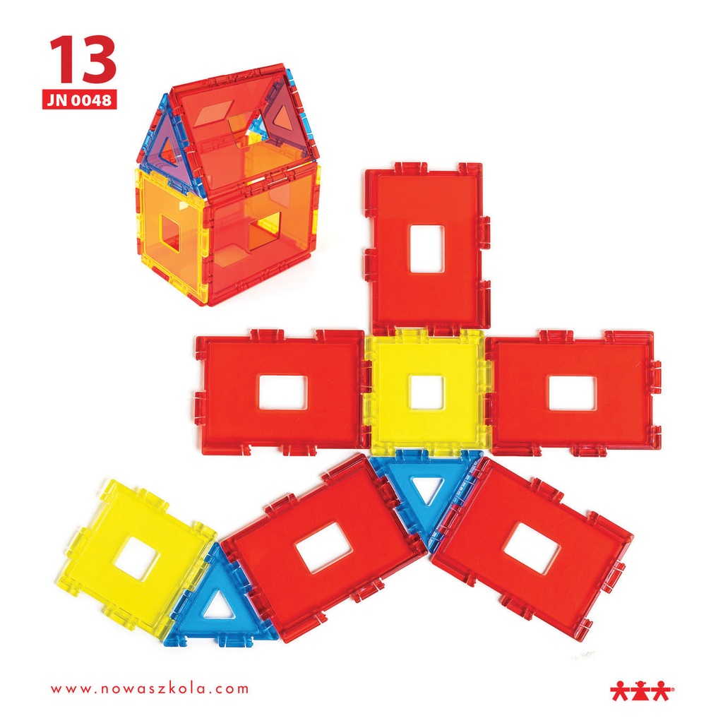 24 Worksheets for Transparent bricks for creating geometric solids.