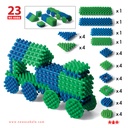 STICKLE BRICKS 72pcs AGE 3+