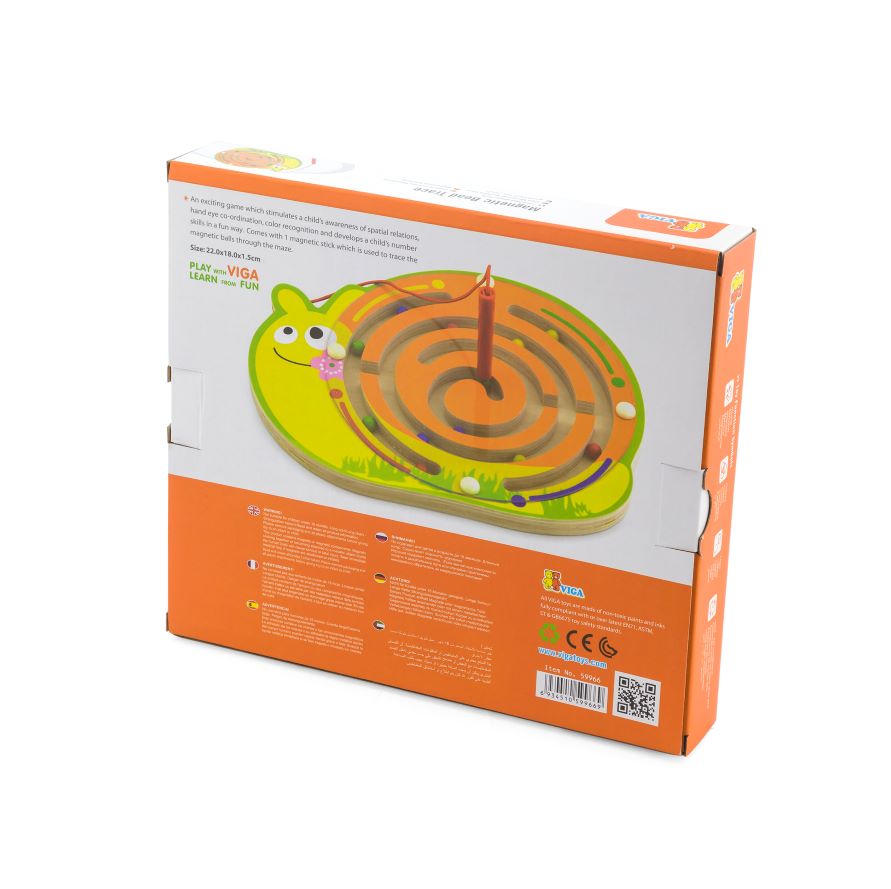 Magnetic Bead Trace - Snail