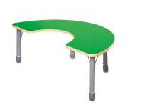 BANANA TABLE GREEN 69 x 138 cm WITHOUT LEGS