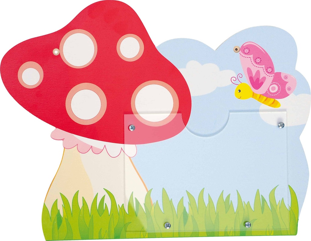 Decorative Classroom Sign Mushroom [036092]