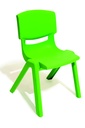 PLASTIC CHAIRS 26CM SIZE 1 GREEN
