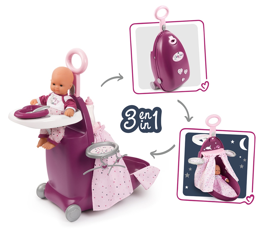 BN NURSERY SUITCASE 3IN1