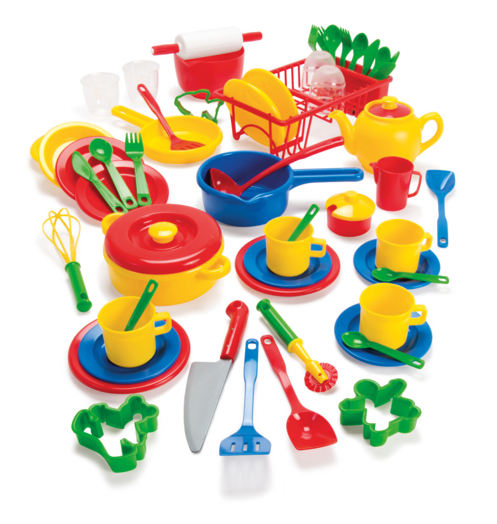 KITCHEN PLAY SET IN BOX 59PCS 2YRS +