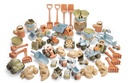 BIO SAND SET W/VEHICLES 62PCS