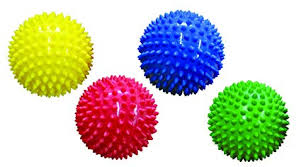 SMALL SENSORY BALL (10 CM)-SET OF 4-IN CB