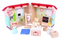 WOODEN MINI HOSPITAL PLAY SET