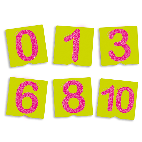 Akros Tactile Number Cards for pre-writing (20612)