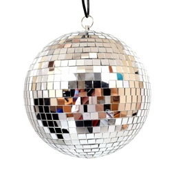 [4036-1046] DISCO BALL MIRROR 8inch NOT MOTORISED