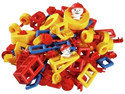 [4049-1340] LARGE CONSTRUCTION GAME SET 120 PCS