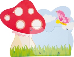 [4031-1005-OLD] Decorative Classroom Sign Mushroom [036092]