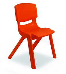 [4008-1013] PLASTIC CHAIRS 26CM SIZE 1 RED