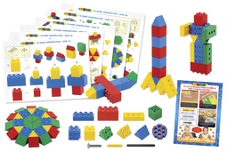 [4047-1000] HI QUBE Preschool Blocks 80 Set