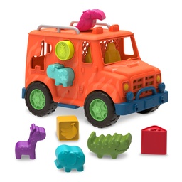 [4023-1066] SAFARI TRUCK SHAPE SORTER (40063)