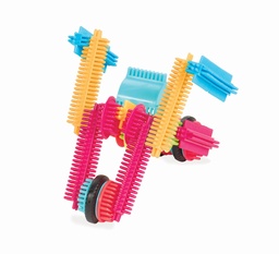 [4023-1050] BRISTLE BLOCKS 112PCS