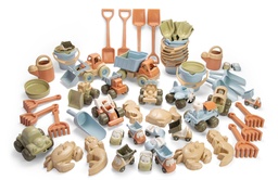 [4009-1057] BIO SAND SET W/VEHICLES 62PCS (6969)