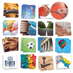 [4073-1008] Tactile Memory Cards "everyday life" Theme