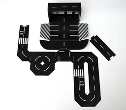 [9292-0001] City Set Flexible Road Tracks