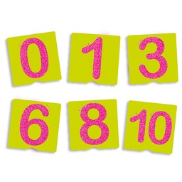 [4073-1009] Akros Tactile Number Cards for pre-writing (20612)
