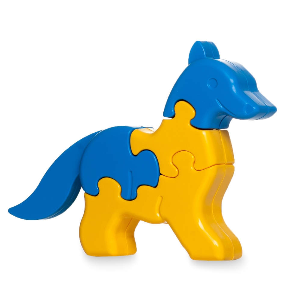 Educational toy: 3D puzzles "Animals"