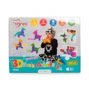 Educational toy: 3D puzzles "Animals"