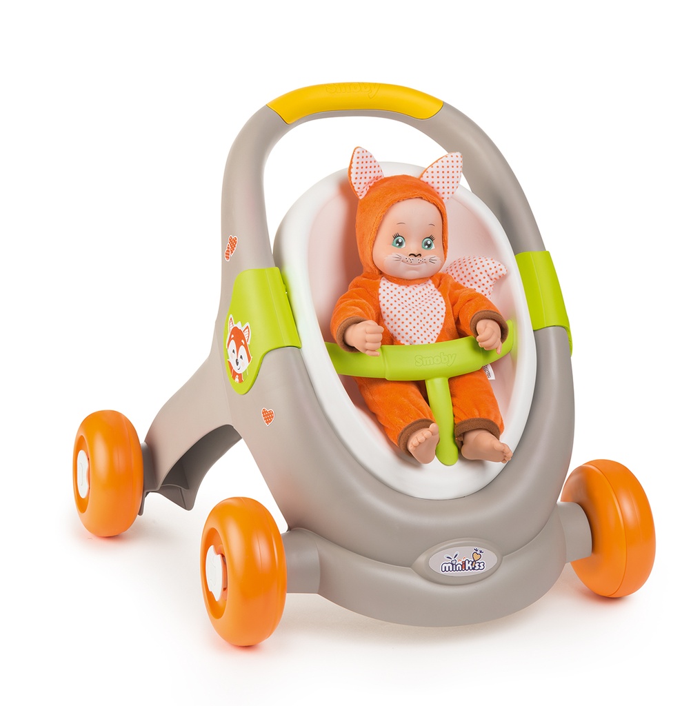 MINIKISS 3 IN 1 ANIMAL BABY WALKER