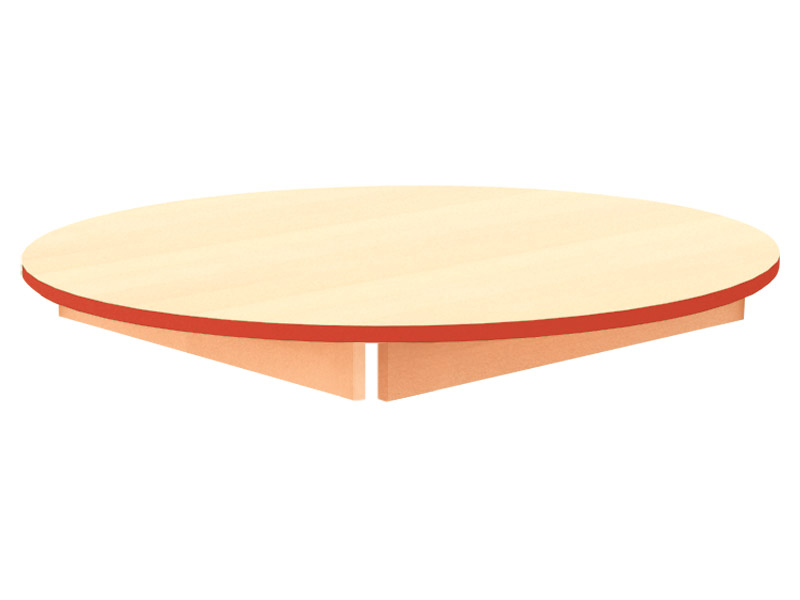 Table Round Ergo furnitues - RED