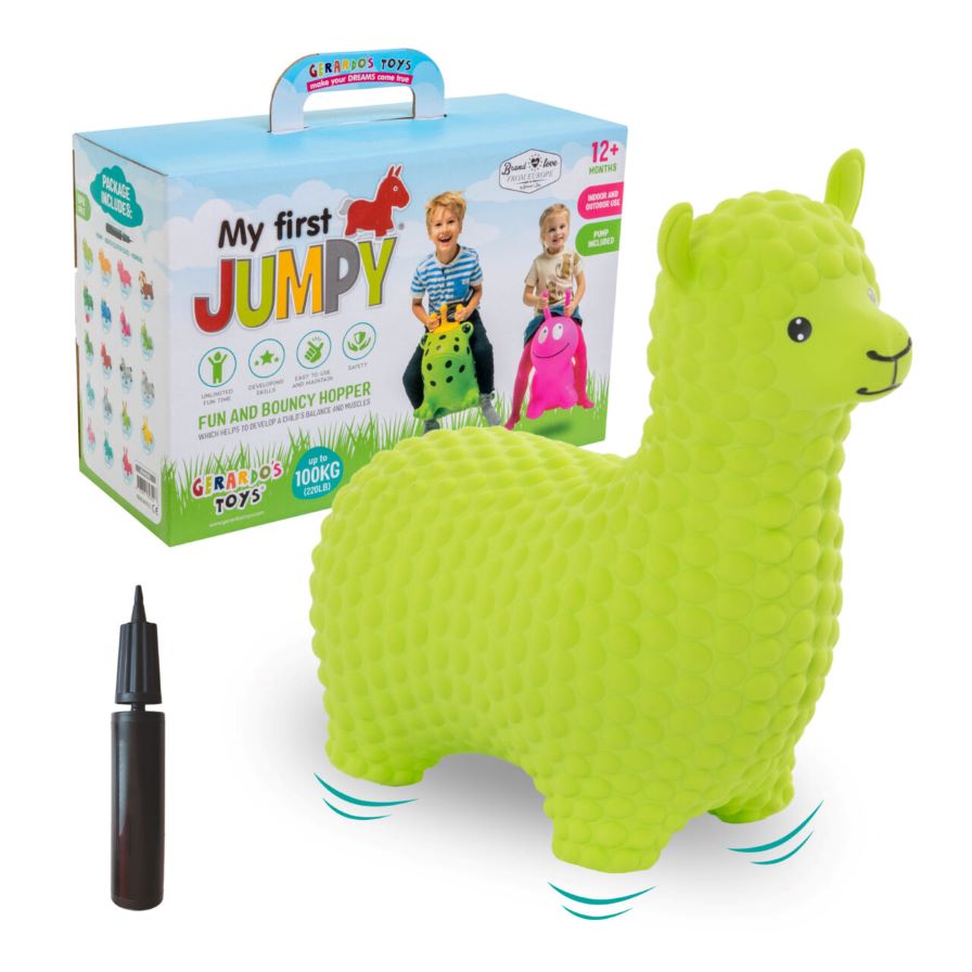 Jumpy Alpaca Green