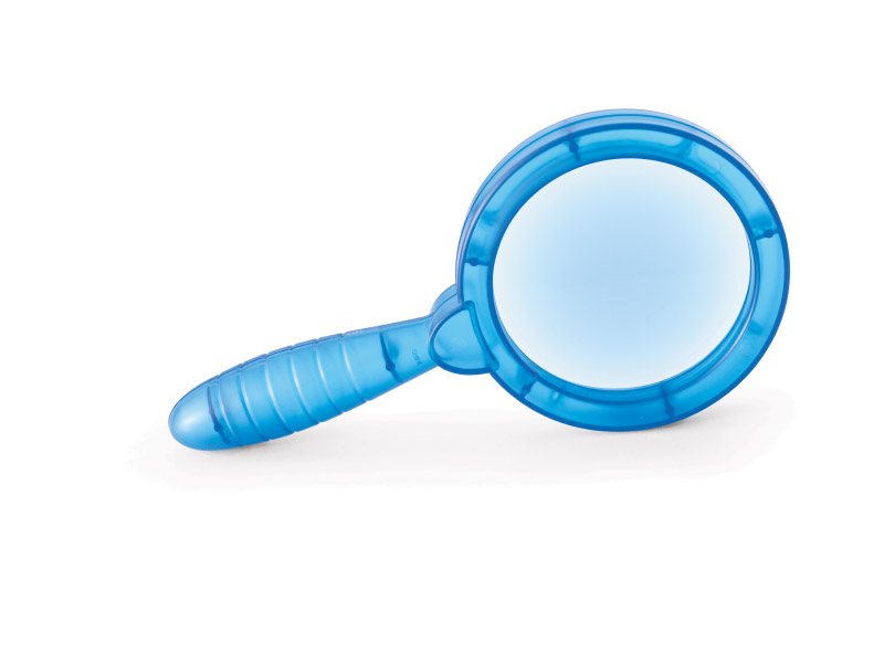 Big magnifying glasses