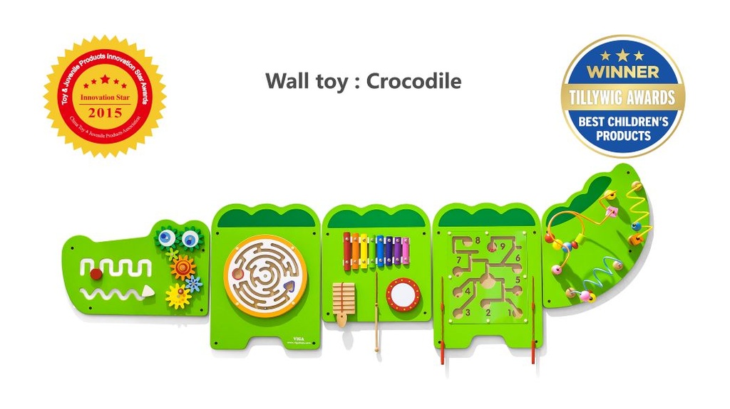 Wall Toy - Crocodile
