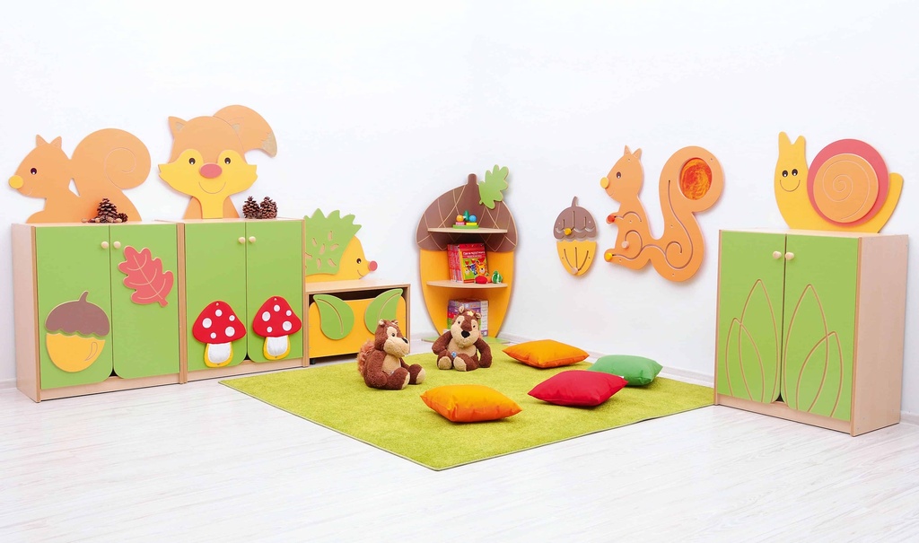 [100939] Cupboard with squirell for Forest set