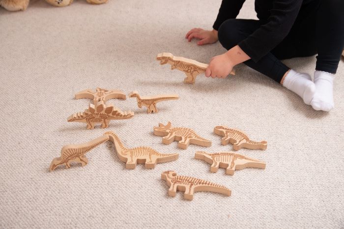 Dinosaur Wooden Blocks (74061)