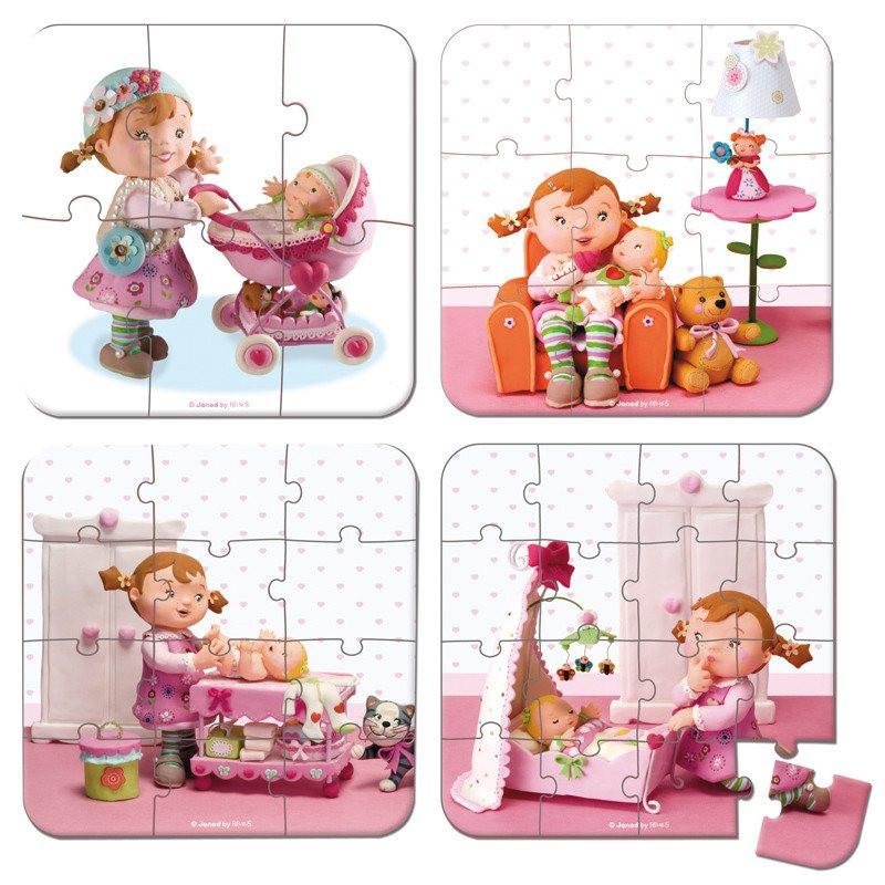 FLEURUS DEV PUZZLE LILOU PLAYS W/DOLLS