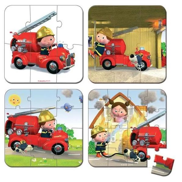 FLEURUS DEV PUZZLE LEO FIRE TRUCK
