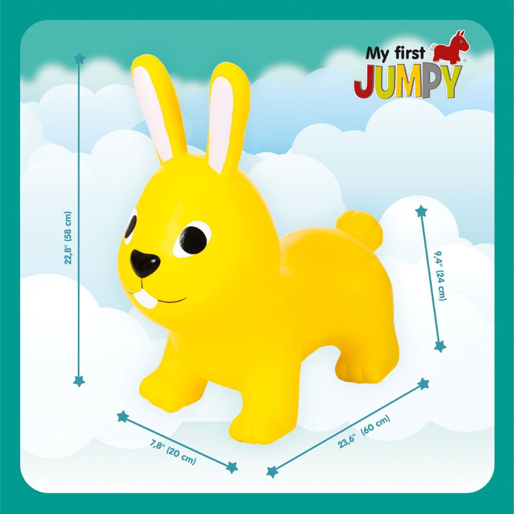 Jumpy Bunny Yellow