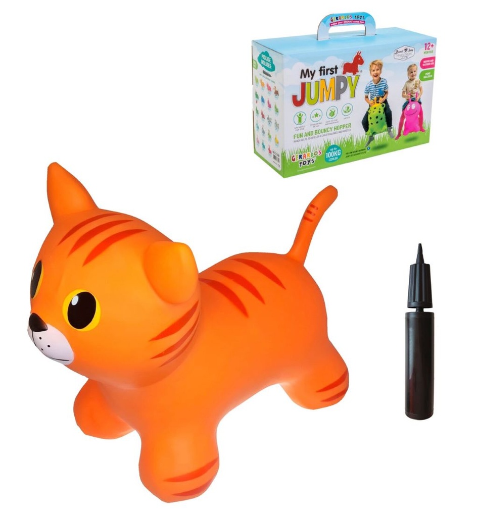 Jumpy Cat Orange