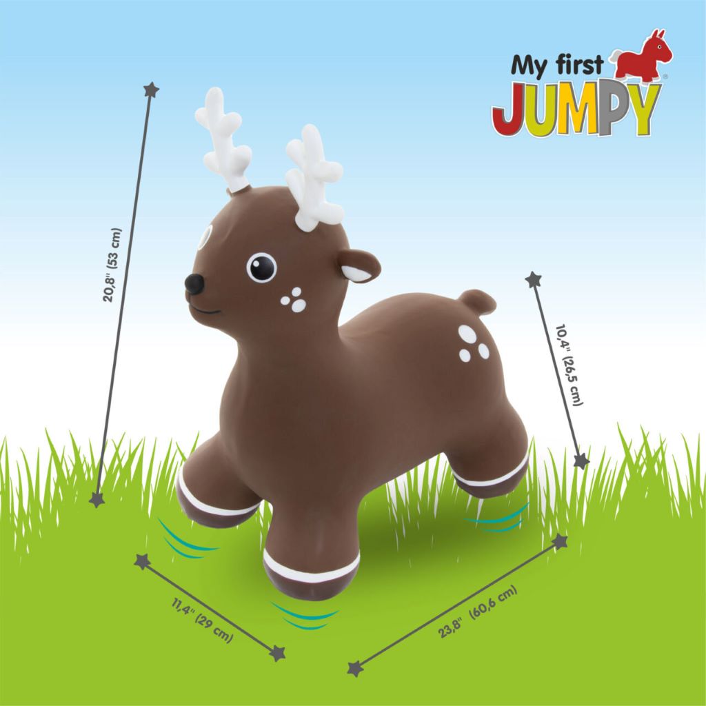 Jumpy Deer Brown