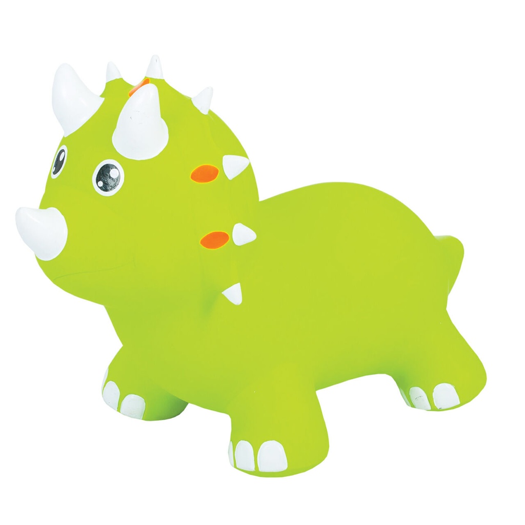 Jumpy Triceratops Green