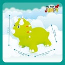 Jumpy Triceratops Green