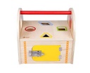 LOCKING BOX SHAPE SORTER 32 X 28 X 27 - 3+ AGE