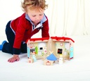 WOODEN MINI HOSPITAL PLAY SET