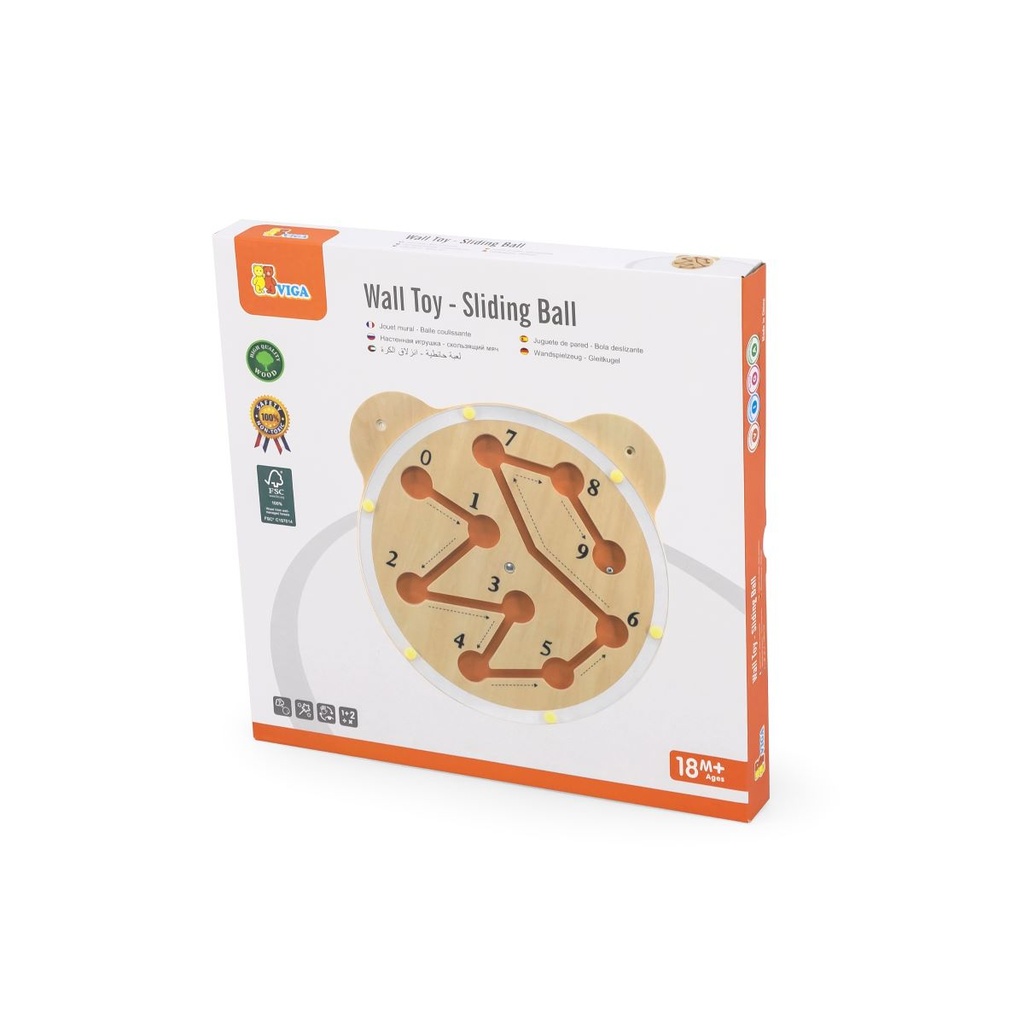 Wall Toy - Sliding Ball