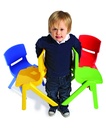 PLASTIC CHAIRS 26CM SIZE 1 GREEN