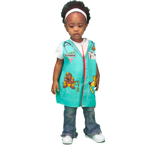 CHILDREN'S DRESS UP CAREER TABARD - NURSE