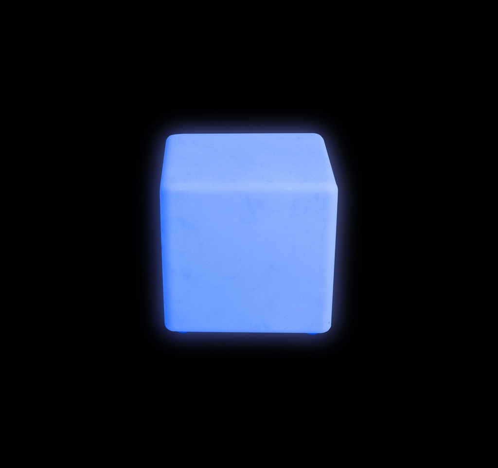 LED CUBE STOOL 30cm